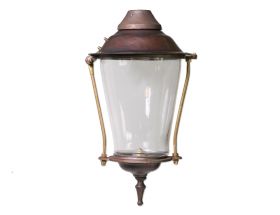 Bronzen hanglamp - 06